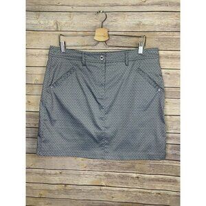 N’VO By Lanctot Womens 14 Golf Skort Lined Gray Si